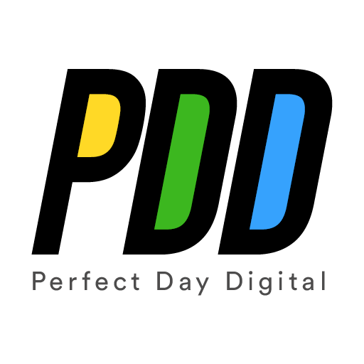 Wedding Website Invite - Perfect Day Digital
